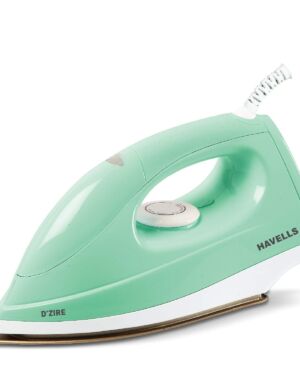 Buy Havells Plastic and Aluminium D’Zire 1000 Watts Dry Iron With American Heritage Sole Plate, Aerodynamic Design, Easy Grip Temperature Knob & 2 Years Warranty. (Mint) Online at Low Prices in India – Amazon.in