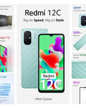 Redmi 12C (Mint Green, 4GB RAM, 128GB Storage)  Amazon.in Electronics