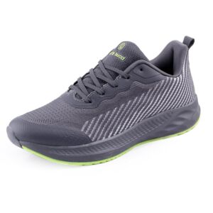 Buy Bacca Bucci Men’s Essential Your Everyday All Purpose Grey Walking Running Casual Shoes for Men