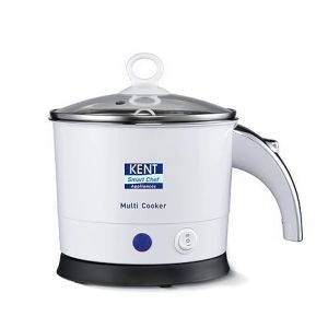 KENT Smart Multi Purpose Kettle Cum Steamer 1.2L 800W|Electric cooker with Steamer & boiler for Idlis,Instant Noodles,Momos,Boils Eggs & Steam vegetables|Inner Stainless steel