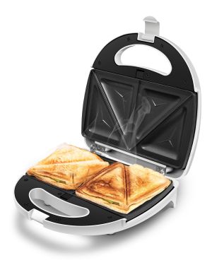 Wipro Vesta BS 301 3-in-1 Detachable 750 Watt Sandwich Maker |Triple Function – Toast, Grill & Waffle|Non Stick BPA & PFOA Free|Auto Temp Cut-off