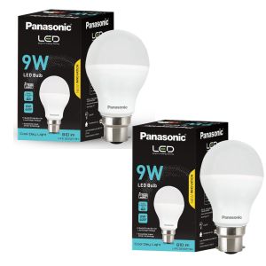 Panasonic 9W LED Bulb | LED Bulb 9 watt with B22 Base | 4kV Surge Protection 9 Watt Bulb
